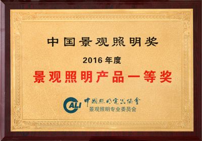 16年景觀照明獎-景觀照明產(chǎn)品一等獎